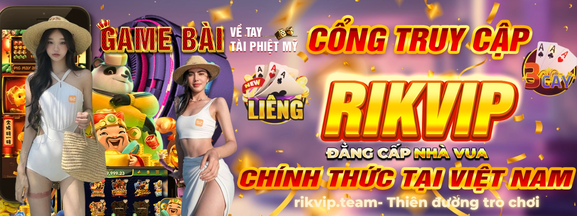cổng game giải trí rikvip